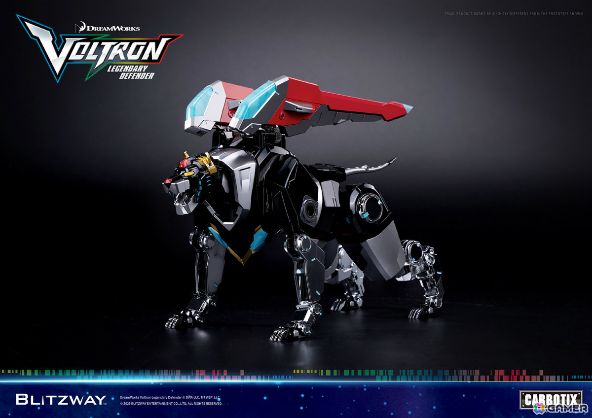 アニメ「ヴォルトロン」の10周年を記念した「CARBOTIX ヴォルトロン」が日本でも登場！各ライオンモードへの完全変形・合体が可能の画像19