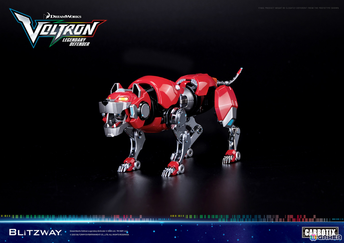 アニメ「ヴォルトロン」の10周年を記念した「CARBOTIX ヴォルトロン」が日本でも登場！各ライオンモードへの完全変形・合体が可能の画像20