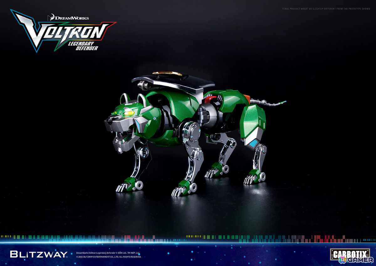 アニメ「ヴォルトロン」の10周年を記念した「CARBOTIX ヴォルトロン」が日本でも登場！各ライオンモードへの完全変形・合体が可能の画像21