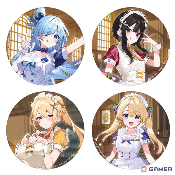 「このすば」のポップアップショップが10月25日より有楽町マルイで開催！メイド衣装のアクア、めぐみん、ダクネス、アイリスを三嶋くろね先生が描きおろしの画像2