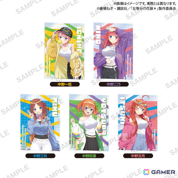 TVスペシャルアニメ「五等分の花嫁＊」 × GiGO キャンペーン 2025が10月18日より開催！の画像4
