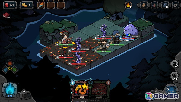 ローグライクSRPG「Re:Night（黒夜輪廻）」デモ版が日本語に正式対応！Steam Nextフェスにも出展の画像
