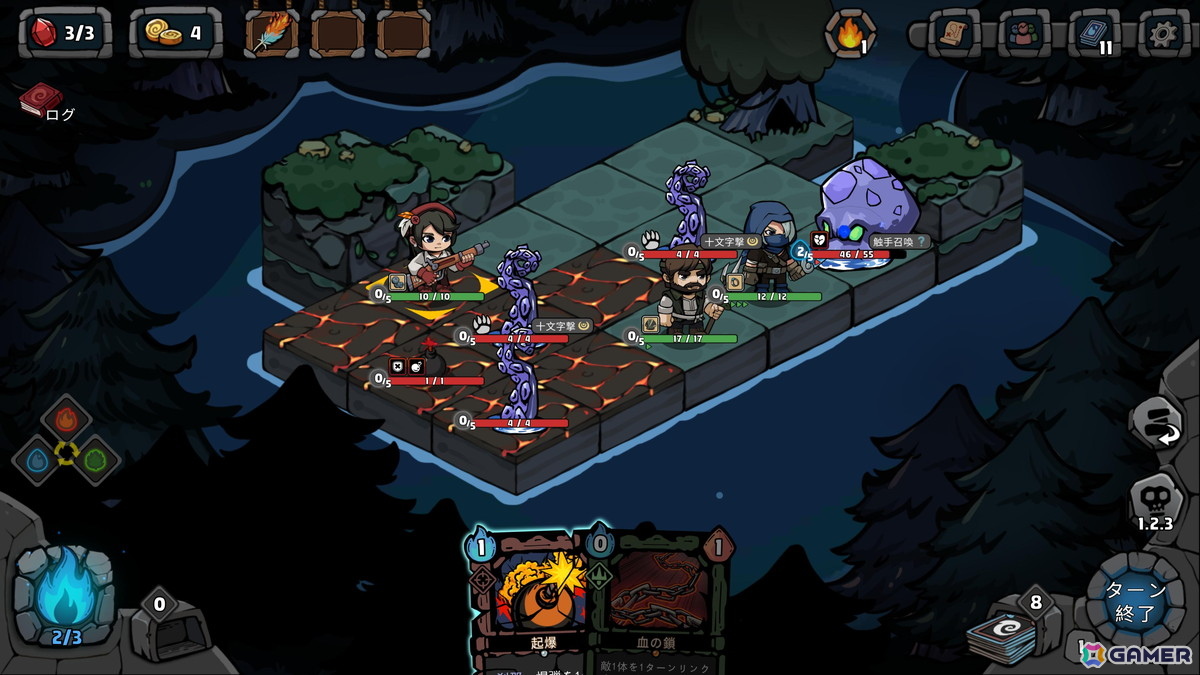 ローグライクSRPG「Re:Night（黒夜輪廻）」デモ版が日本語に正式対応！Steam Nextフェスにも出展の画像3