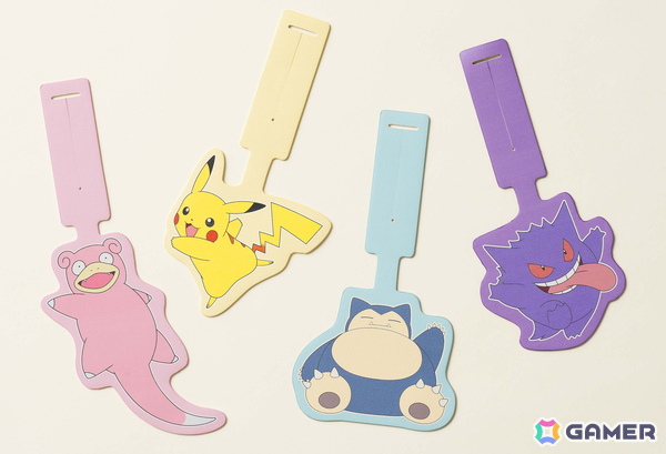 「ポケットモンスター」のトラベルグッズが登場！ゲンガー、ピカチュウ、ヤドン、カビゴンたちのラゲッジタグやアイマスクもの画像2