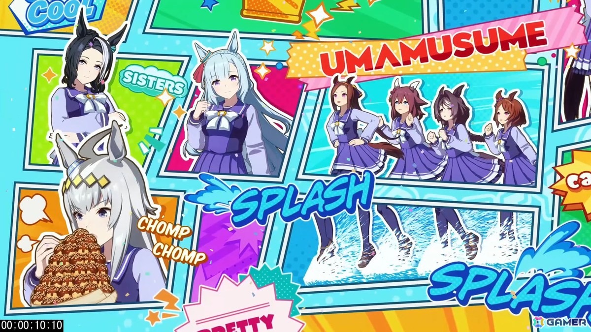 「ウマ娘」の新CM「Shake The World!!」篇が放送開始！アメコミ風タッチのウマ娘たちの愉快な様子とかわいらしい楽曲にも注目の画像6