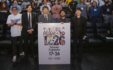 アニメ「藤本タツキ 17-26」グローバルステージハリウッドでワールドプレミアが開催！立ち見客もあふれる会場は大喝采に