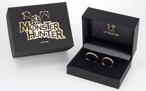 「モンスターハンター」シリーズとコラボしたブライダルリング「ハンターの指輪」にアルシュベルド、ラギアクルスが登場！