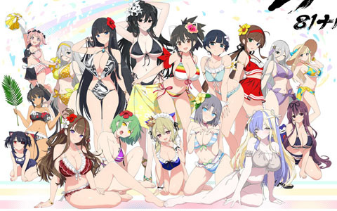 「シノビマスター 閃乱カグラ NEW LINK」10月18日・19日に「シノマス展 81ナルEXPO」が開催！小原莉子さん、藤田茜さん登壇のステージイベントも