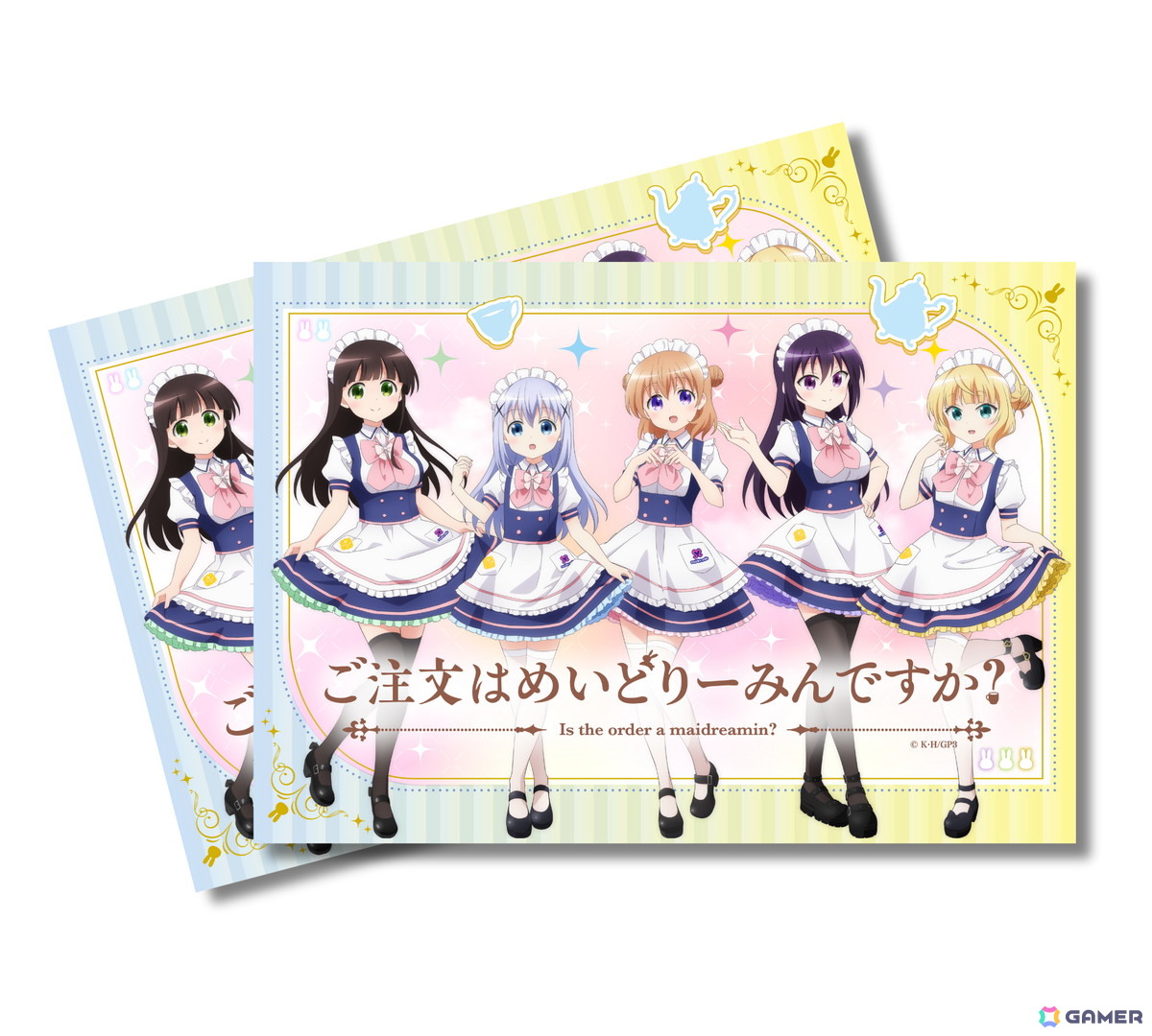 「ご注文はうさぎですか？」×メイドカフェ「めいどりーみん」のコラボカフェが10月11日より開催！の画像