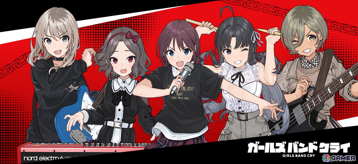 ガールズバンドクライ」の新作グッズ9種が予約受付中！ビッグアクリル