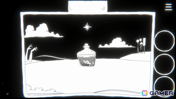 幻想的な砂漠でサカナの望みを叶えるポイント＆クリックパズルADV「瓶の中のサカナのために」のSteamページが公開の画像2