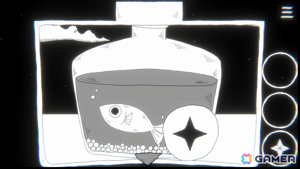 幻想的な砂漠でサカナの望みを叶えるポイント＆クリックパズルADV「瓶の中のサカナのために」のSteamページが公開の画像