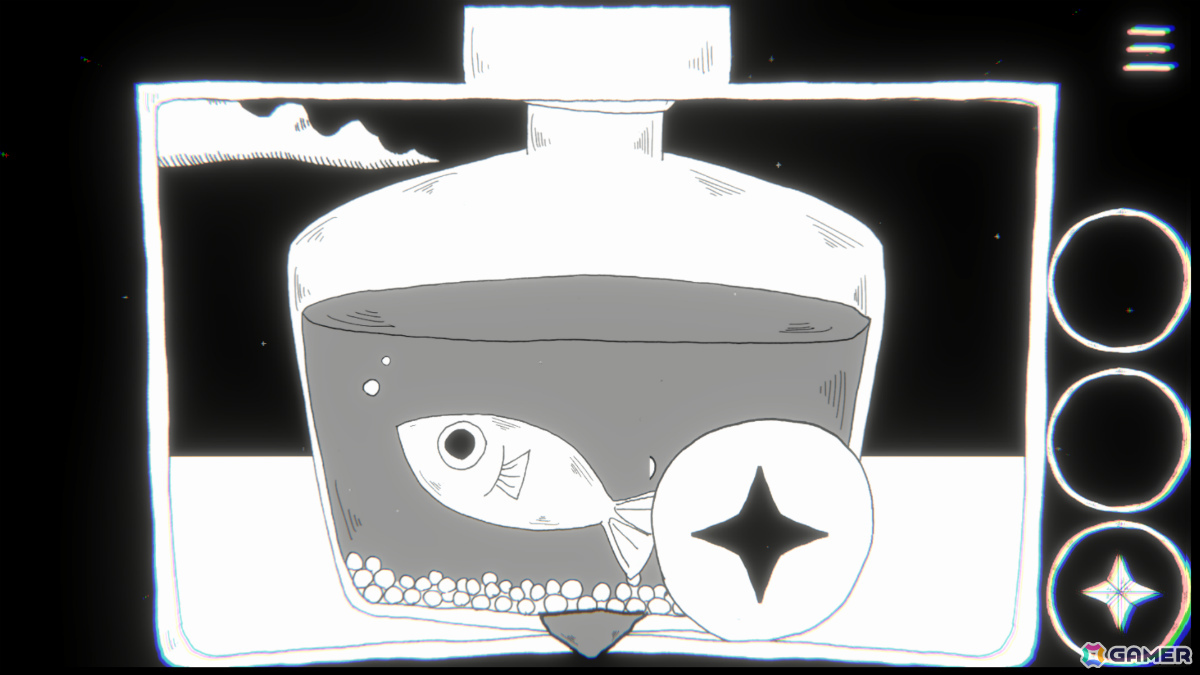 幻想的な砂漠でサカナの望みを叶えるポイント＆クリックパズルADV「瓶の中のサカナのために」のSteamページが公開の画像3