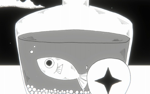 幻想的な砂漠でサカナの望みを叶えるポイント＆クリックパズルADV「瓶の中のサカナのために」のSteamページが公開