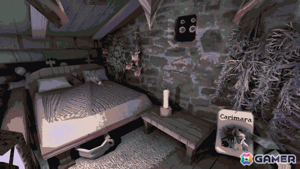 短編ホラーADV「CARIMARA: Beneath the Forlorn Limbs」が配信――奇妙な住民たちとカードで交流し真実を暴けの画像