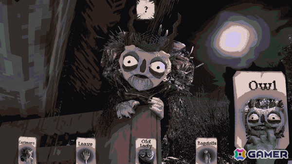 短編ホラーADV「CARIMARA: Beneath the Forlorn Limbs」が配信――奇妙な住民たちとカードで交流し真実を暴けの画像