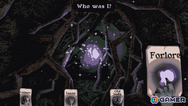 短編ホラーADV「CARIMARA: Beneath the Forlorn Limbs」が配信――奇妙な住民たちとカードで交流し真実を暴けの画像