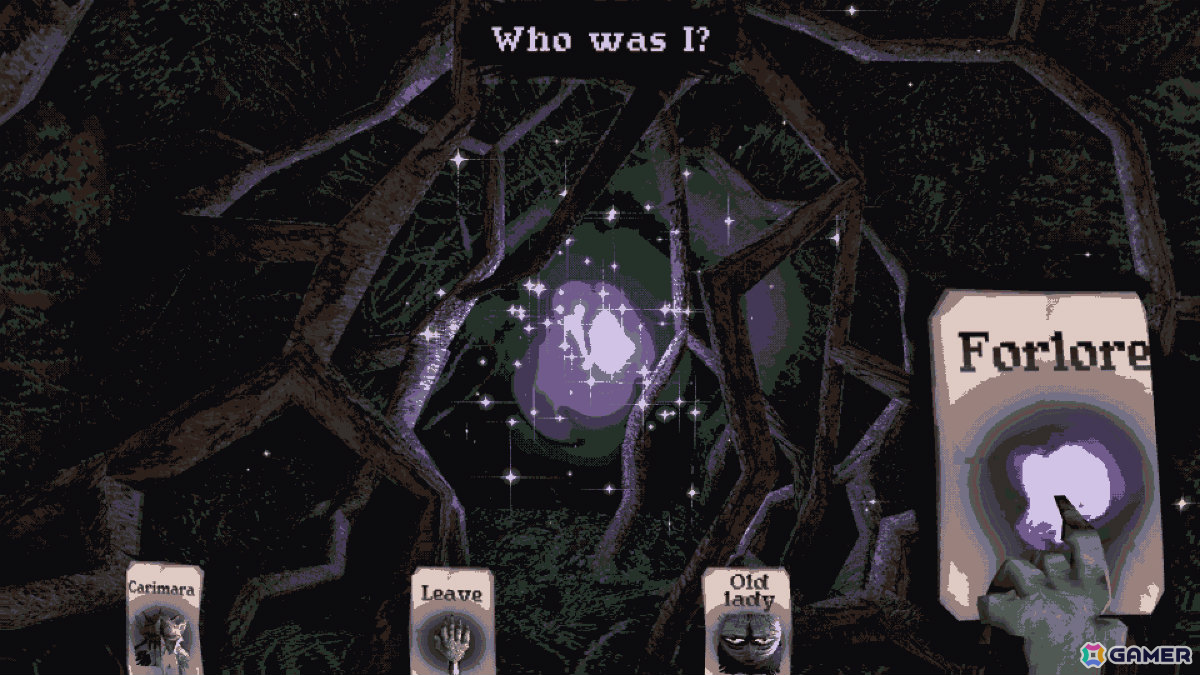 短編ホラーADV「CARIMARA: Beneath the Forlorn Limbs」が配信――奇妙な住民たちとカードで交流し真実を暴けの画像7