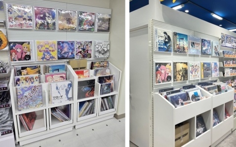 アニメイトがLPレコードコーナーの展開店舗を全国7店舗に拡大―大きなジャケットや温かみのある音でアニメ/ゲーム関連の音楽を楽しもう