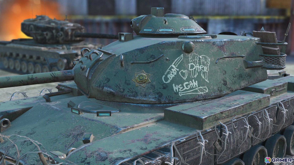 「World of Tanks Blitz」×「ウォーキング・デッド」コラボが10月9日より開催！ダリル、ニーガンがテーマの限定コレクションや特別な戦車などを手に入れようの画像14