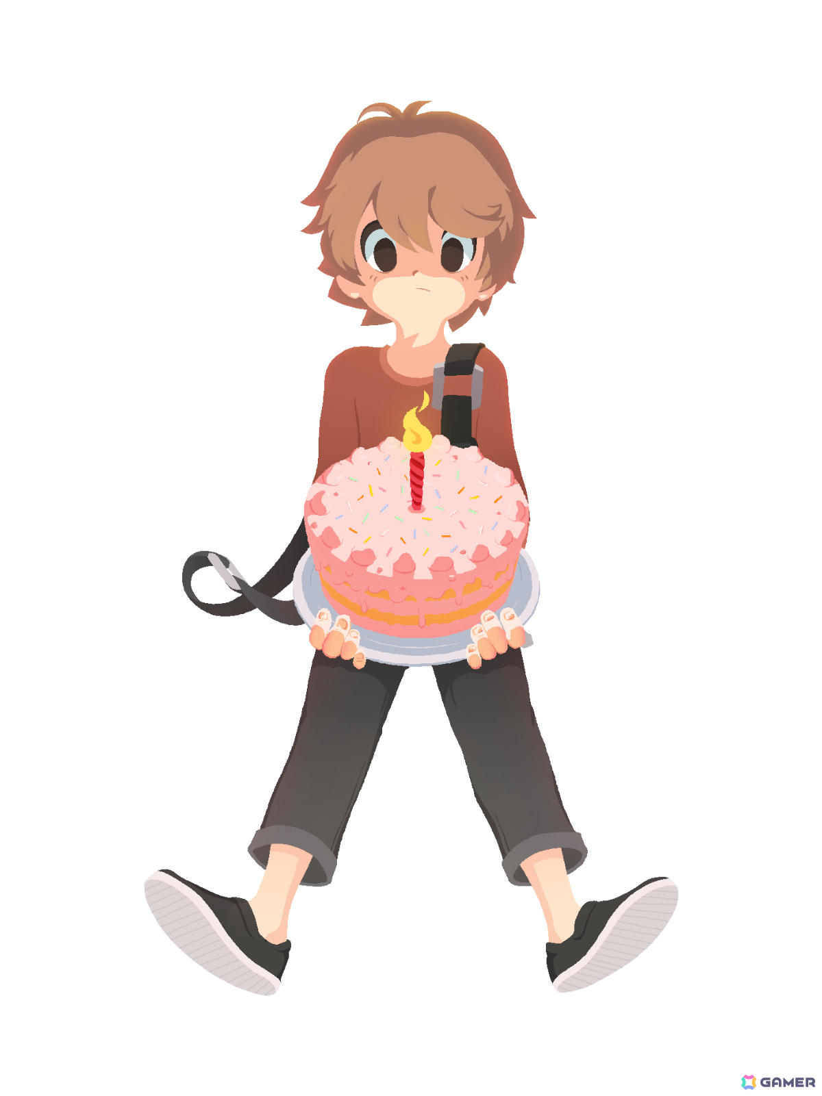 ボス戦のみのアクションADV「Bittersweet Birthday」PC版の発売日が11月11日に決定！第3の宿敵となる幽霊の女の子・セリーにフォーカスしたトレーラーもの画像