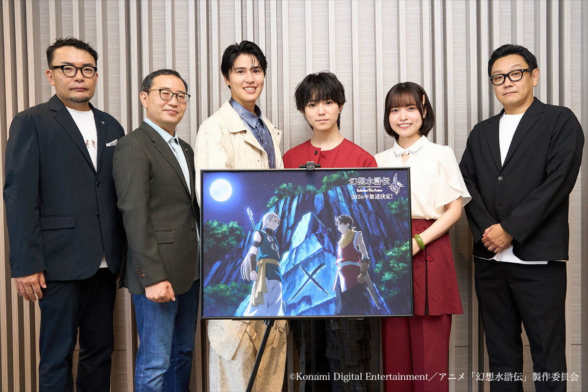 囲み取材終了後の集合写真