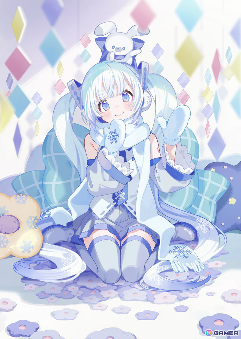 雪ミク」がフリュー初のプライズ化！ぶーた氏のイラストをもとにした