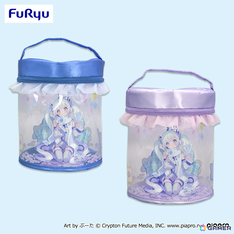「クリアバニティポーチ－雪ミク スカイタウン10th ver.－」（全2種類）