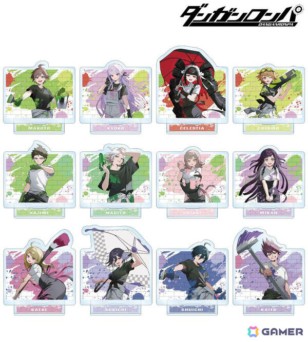 苗木誠 霧切響子 ダンガンロンパ　ぴくたむ ラバスト ガチャ 缶バッジ 初期 苗木誠 霧切響子 缶バッジ ダンガンロンパ ぴくたむ ラバスト