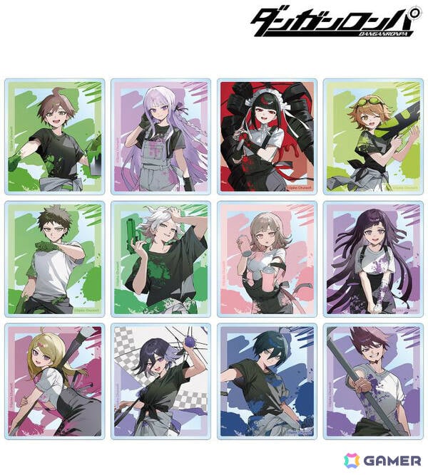 ダンガンロンパ」苗木誠や霧切響子たちをイラストレーター・さくしゃ2