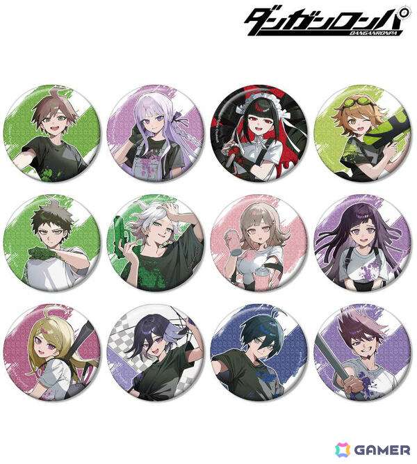 ダンガンロンパ」苗木誠や霧切響子たちをイラストレーター