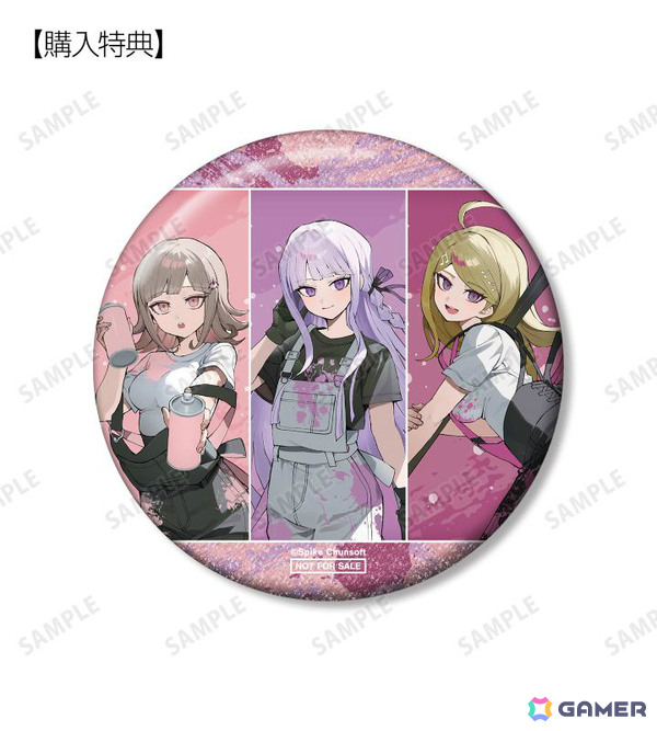 苗木誠 霧切響子 ダンガンロンパ　ぴくたむ ラバスト ガチャ 缶バッジ 初期 ダンガンロンパ さくしゃ2 ホログラム 缶バッジ 苗木誠 霧切響子