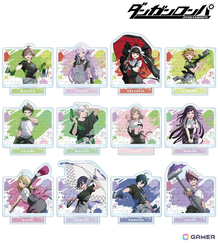 ダンガンロンパ アニメ　絶望編　未来機関　グラフアート　缶バッジ　苗木誠 ダンガンロンパ アニメ 絶望編 未来機関 グラフアート 缶バッジ