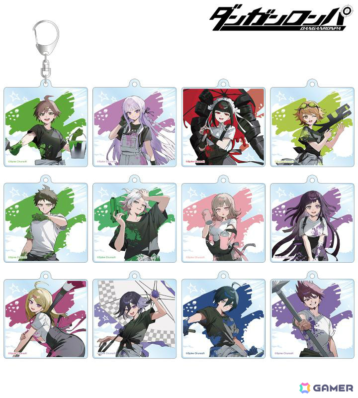 ダンガンロンパ」苗木誠や霧切響子たちをイラストレーター