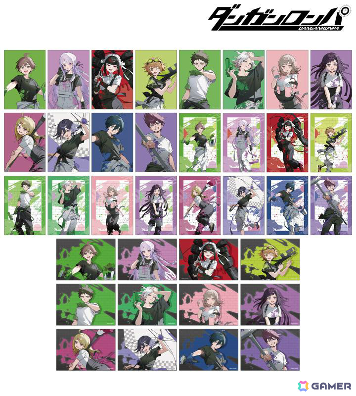 ダンガンロンパ」苗木誠や霧切響子たちをイラストレーター