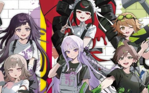 「ダンガンロンパ」苗木誠や霧切響子たちをイラストレーター・さくしゃ2さんが描き起こし！アクスタや缶バッジなどのグッズが登場