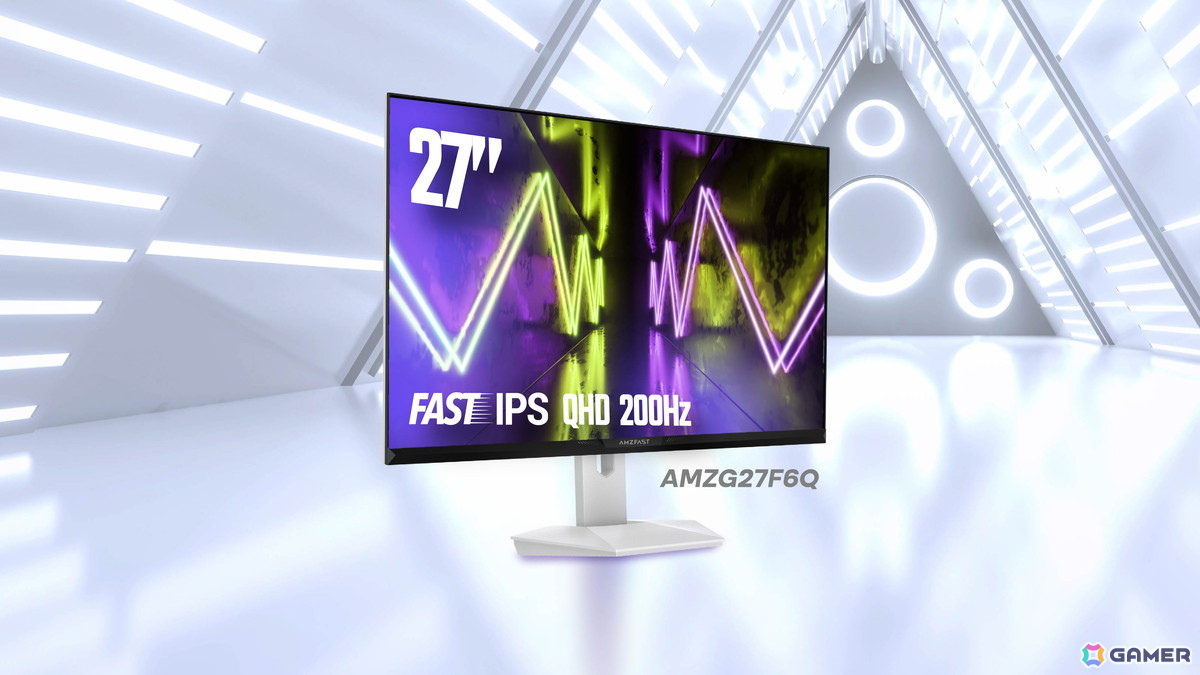 AMZFASTの200Hz対応27インチゲーミングモニター「AMZG27F6Q」は一切の