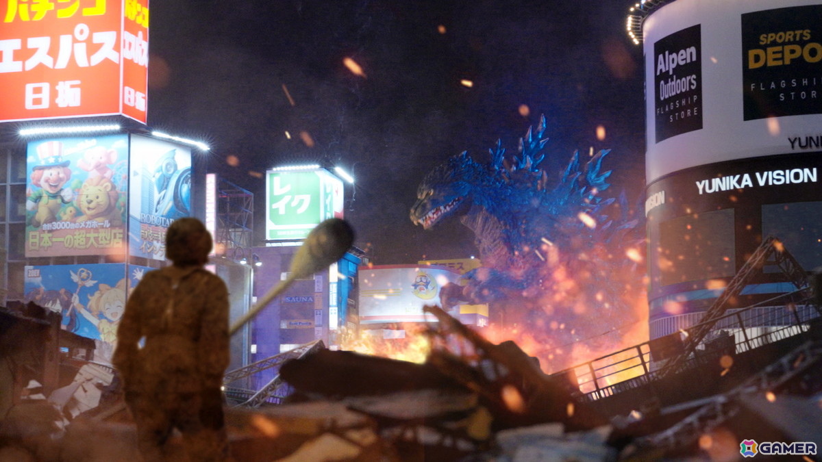 ゴジラ・フェス 2025」“バーニングミレゴジ”の姿を収めたメイン