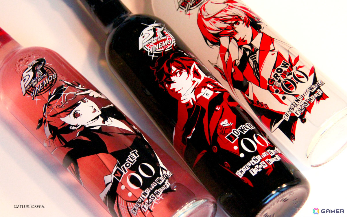ブラックボトル T5-181-009 500ml、ペルソナ5、アニメイト限定 ペルソナ5 ザ・ロイヤル」×時間に寄り添う日本酒「HINEMOS」のコラボ