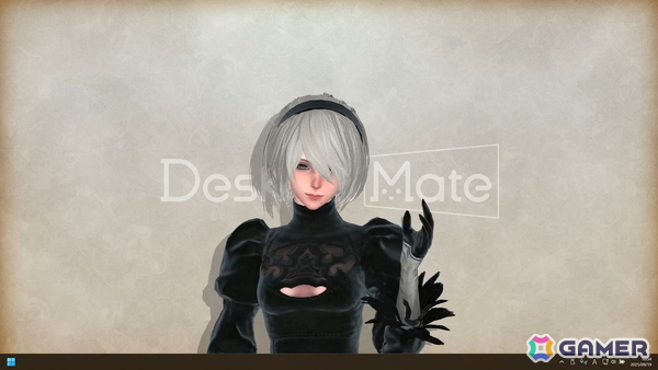 Desktop Mate DLC「NieR:Automata ヨルハ二号B型」がリリース！原作さながらの演出で2Bらしい動きを再現の画像2