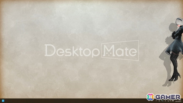 Desktop Mate DLC「NieR:Automata ヨルハ二号B型」がリリース！原作さながらの演出で2Bらしい動きを再現の画像4