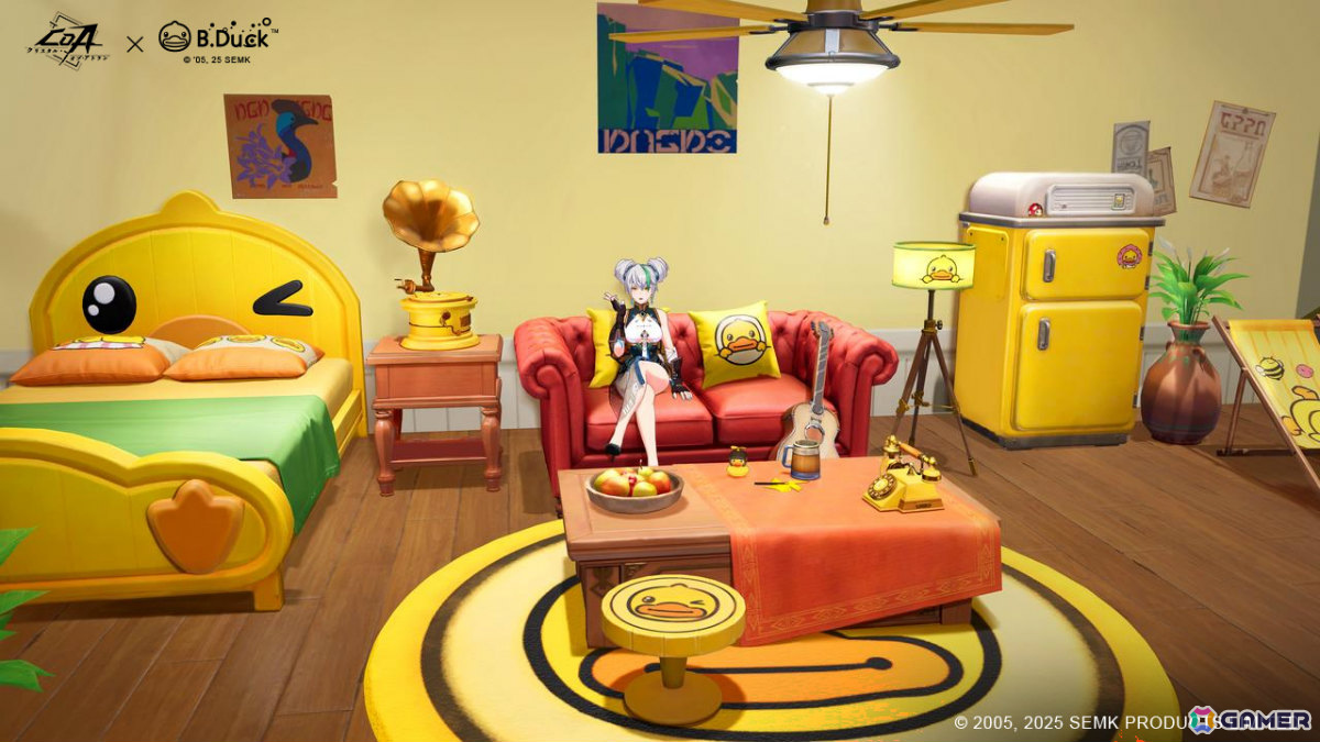 「クリスタル・オブ・アトラン」B.Duckアヒルちゃんとのコラボが開幕!自分だけの家を自由に建設できるホームシステムも実装の画像