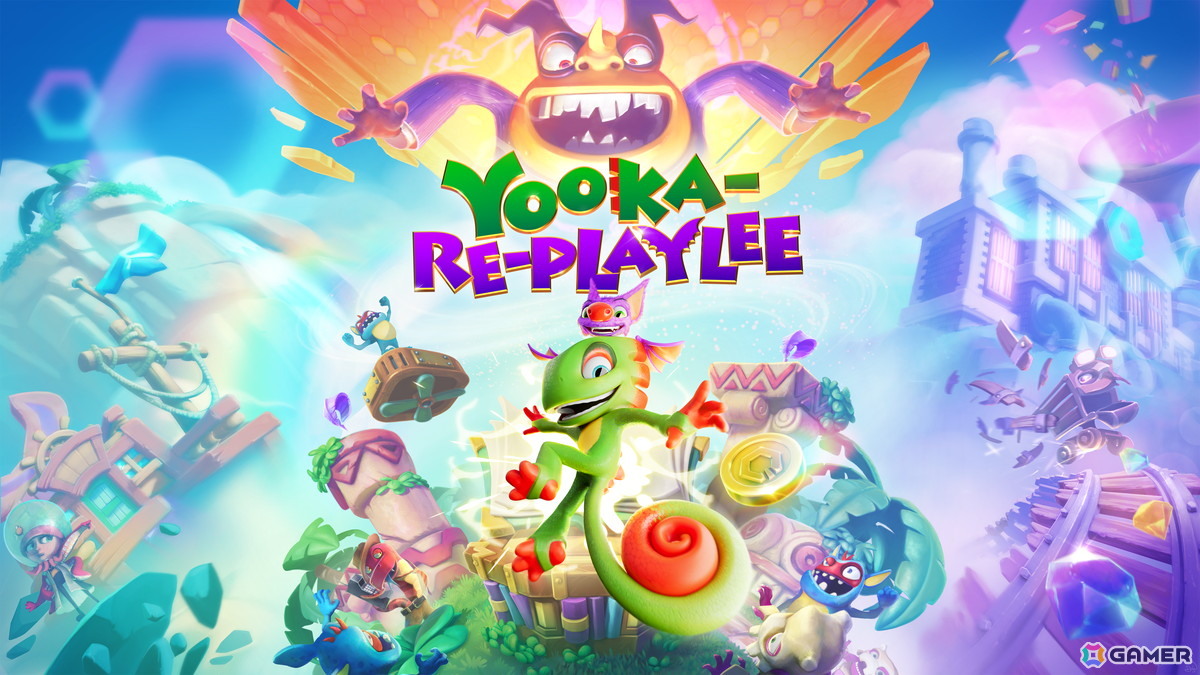 3Dアクションアドベンチャー「Yooka-Replaylee」が配信!「バンジョーとカズーイの大冒険」のスタッフたちによる仲良しバディの冒険が再びの画像