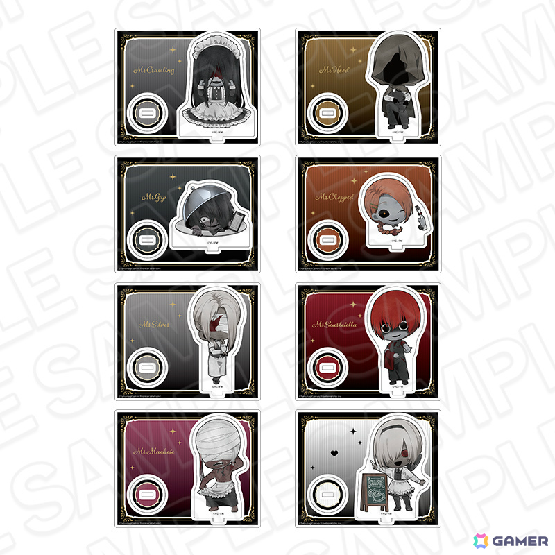 文字化化 ポップアップ デカアクリルスタンド 赤い傘の男 文字化