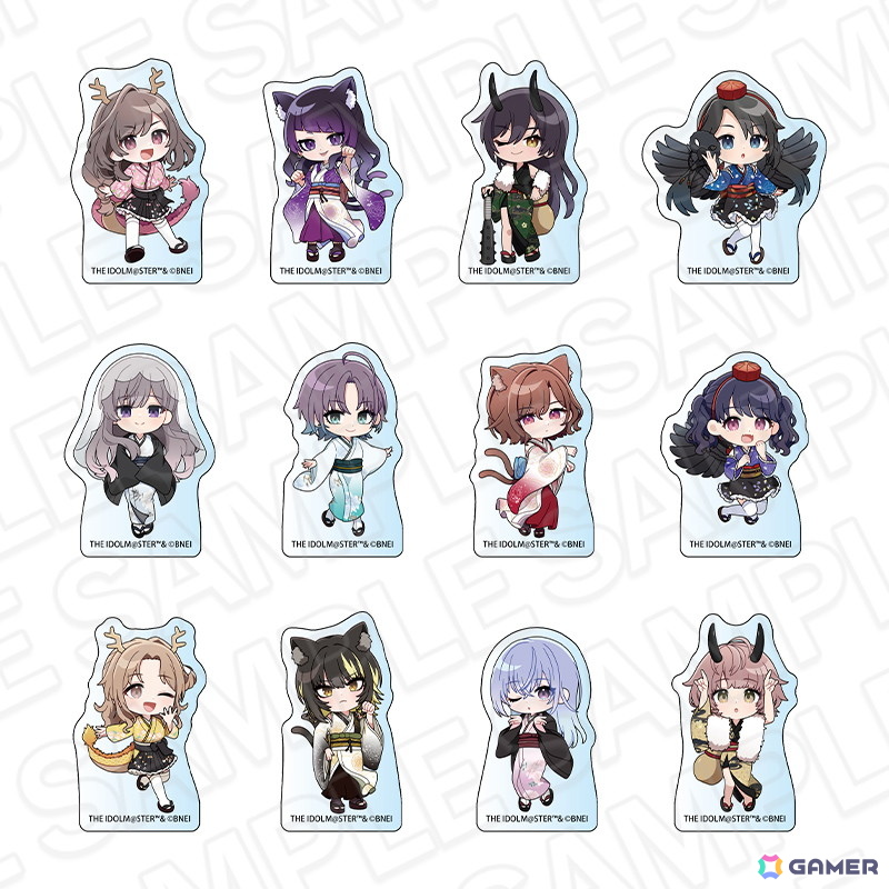 「シャニマス」百鬼夜行テーマのL'Antica描き下ろしイラストグッズが登場するPOP UP SHOPが有楽町マルイにて10月22日より開催！の画像