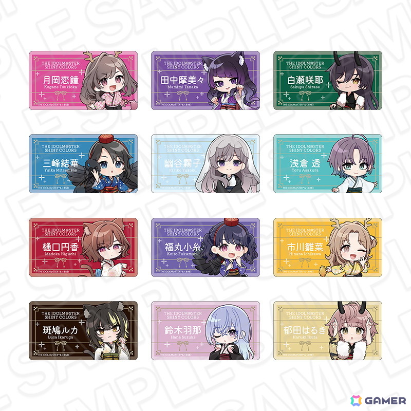 「シャニマス」百鬼夜行テーマのL'Antica描き下ろしイラストグッズが登場するPOP UP SHOPが有楽町マルイにて10月22日より開催！の画像