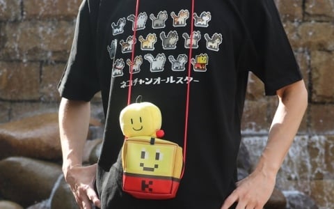 カイロソフトが第8回ぜんために出展！ネコチャンオールスターTシャツ、カイロくん首掛けポーチなどの新グッズを先行販売