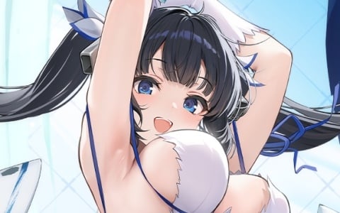「アズレン」×アニメ「ダンまちV」コラボイベント「青空の下で出会いを」が開催！ヘスティア（CV：水瀬いのり）、リュー・リオン（CV：早見沙織）がコラボ艦船に