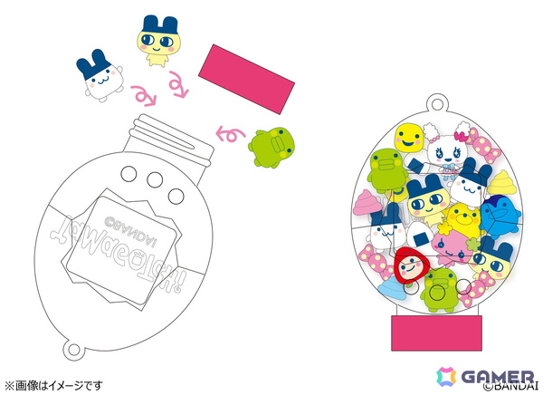 たまごっちパラダイス」“もり”フィールド登場の新色「Jade Forest