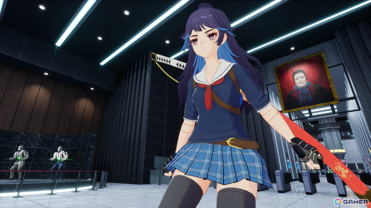 「ゼンシンマシンガール」特典として登場する「お姉チャンバラ」コラボ衣装のゲームプレイ映像が初公開！の画像11